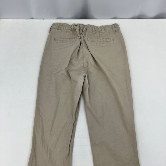 Old Navy Womens Boot Cut Khaki Pants Mid Rise Size 6T Stretch - Picture 5 of 8
